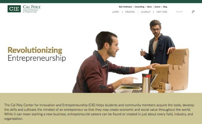 Cal Poly Center for Innovation and Entrepreneurship (CIE)