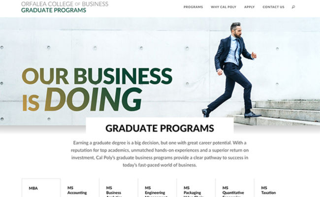 Cal Poly OCOB Graduate Programs