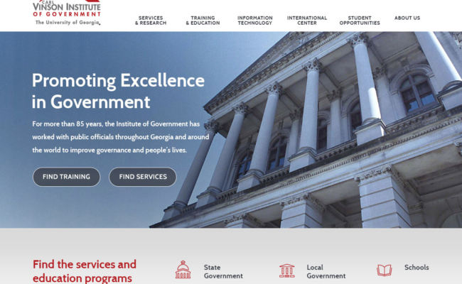 The Carl Vinson Institute of Government