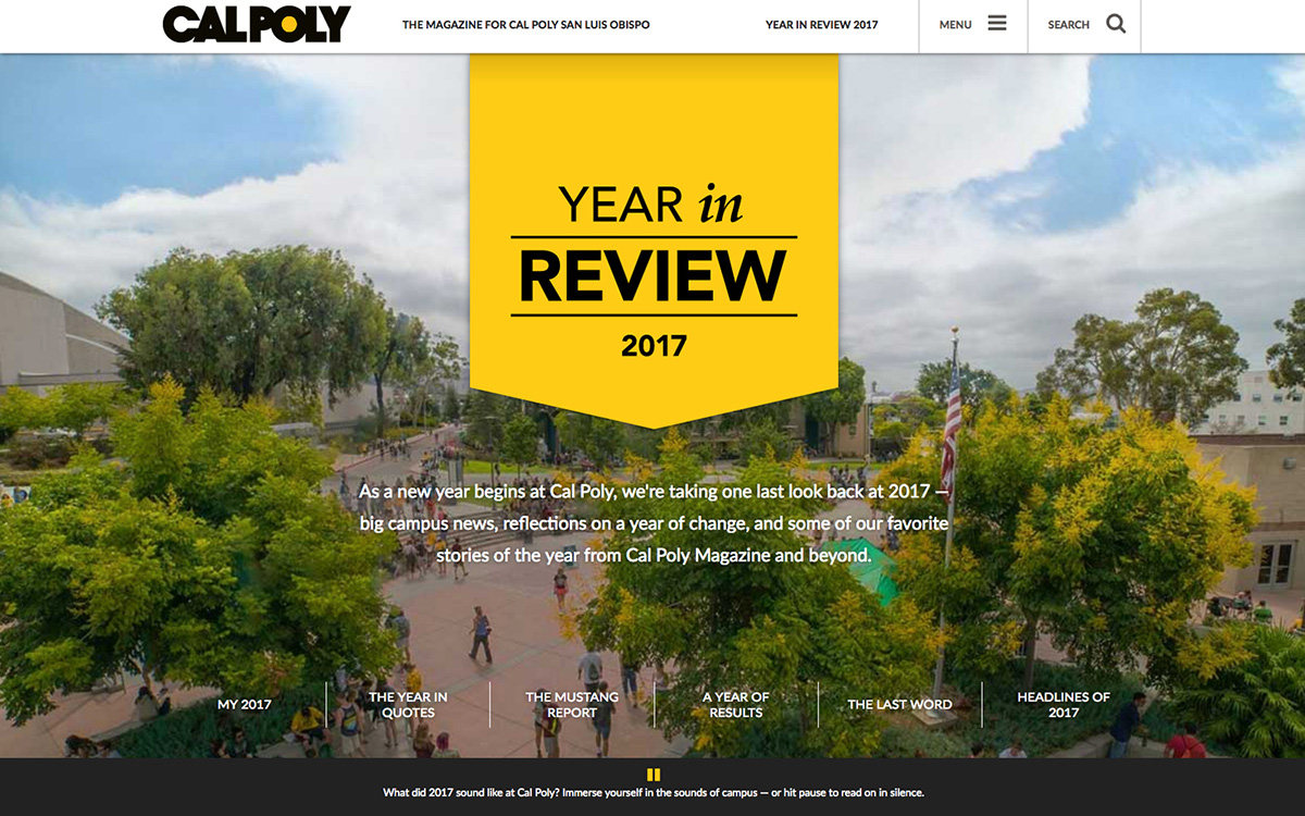 Cal Poly Year In Review