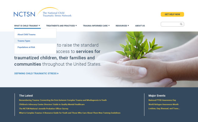 The National Child Traumatic Stress Network
