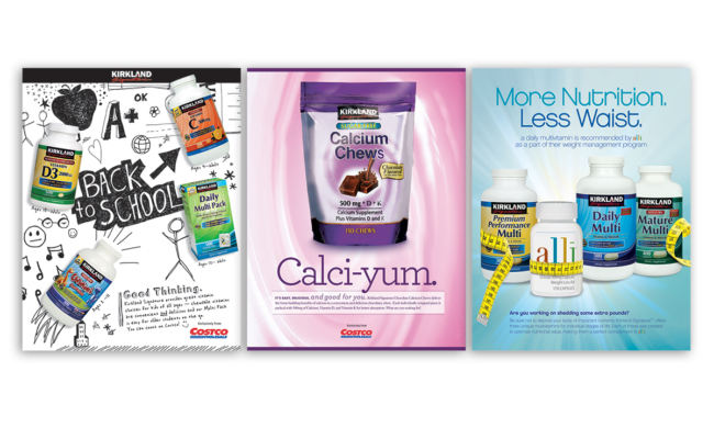 Costco Kirkland Signature Vitamins